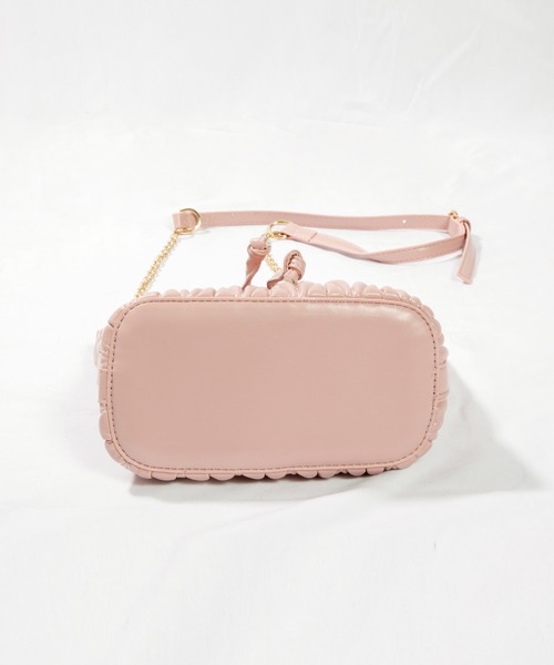 SAISON DE PAPILLON(セゾンドパピヨン)の「キルティングフェイクバケットバッグ(ハンドバッグ・レディース・ホワイト/ベージュ/ブラック/ピンク・フリー)」の22枚目の写真