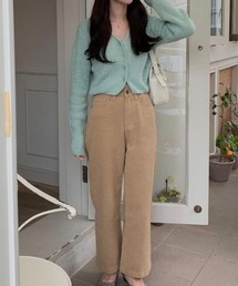 mood for a day | heaven cardigan / クロップドリブカーディガン(カーディガン/ボレロ)