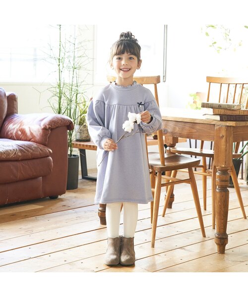 apres les cours（アプレレクール）の「リボンタイツ（タイツ/ストッキング・キッズ・ピンク/ブラック/アイボリー・100/120/90/110/140）」の11枚目の写真