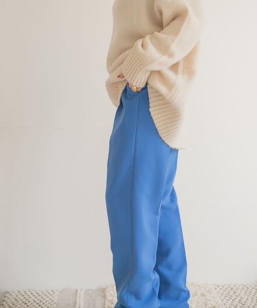 ITEMS URBANRESEARCH(アイテムズ アーバンリサーチ)の「センタープレスストレートパンツ(その他パンツ・レディース・ブルー/ピンク/ブラック・FREE)」の20枚目の写真