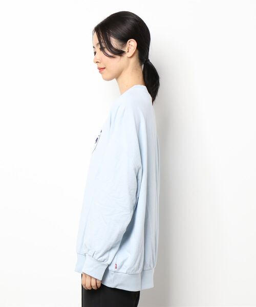 Levi's(リーバイス)の「【Levi's】サークルプリントスウェット(スウェット・レディース・ブルー・S/M)」の2枚目の写真