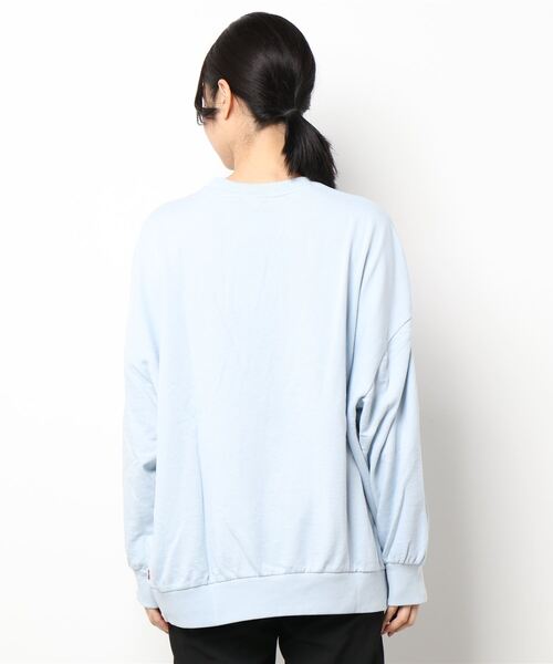 Levi's(リーバイス)の「【Levi's】サークルプリントスウェット(スウェット・レディース・ブルー・S/M)」の3枚目の写真