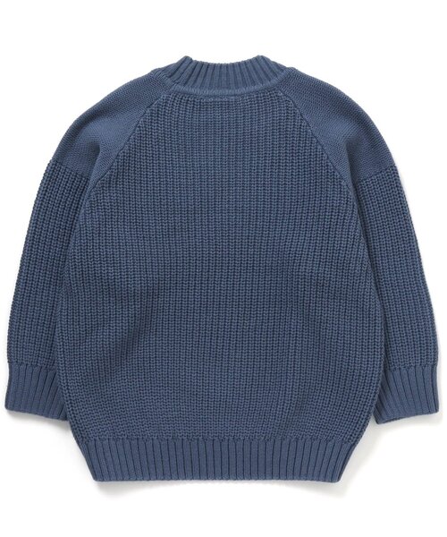 BREEZE（ブリーズ）の「ウォッシャブルニット（ニット/セーター・キッズ・イエロー/レッド/アイボリー/チャコール/ブルー/レインボー/グリーン・100/120/80/140/110/130/90）」の9枚目の写真