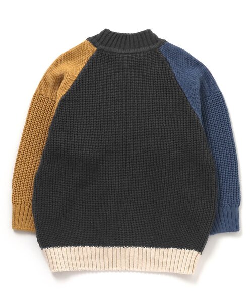 BREEZE（ブリーズ）の「ウォッシャブルニット（ニット/セーター・キッズ・イエロー/レッド/アイボリー/チャコール/ブルー/レインボー/グリーン・100/120/80/140/110/130/90）」の13枚目の写真