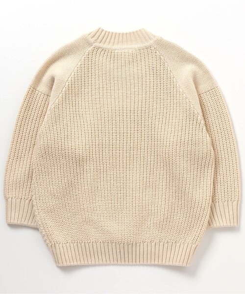 BREEZE（ブリーズ）の「ウォッシャブルニット（ニット/セーター・キッズ・イエロー/レッド/アイボリー/チャコール/ブルー/レインボー/グリーン・100/120/80/140/110/130/90）」の15枚目の写真