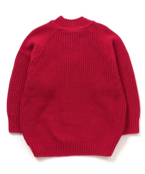 BREEZE（ブリーズ）の「ウォッシャブルニット（ニット/セーター・キッズ・イエロー/レッド/アイボリー/チャコール/ブルー/レインボー/グリーン・100/120/80/140/110/130/90）」の17枚目の写真