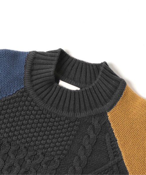 BREEZE（ブリーズ）の「ウォッシャブルニット（ニット/セーター・キッズ・イエロー/レッド/アイボリー/チャコール/ブルー/レインボー/グリーン・100/120/80/140/110/130/90）」の19枚目の写真