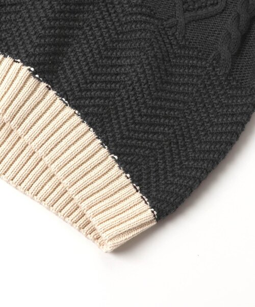 BREEZE（ブリーズ）の「ウォッシャブルニット（ニット/セーター・キッズ・イエロー/レッド/アイボリー/チャコール/ブルー/レインボー/グリーン・100/120/80/140/110/130/90）」の21枚目の写真