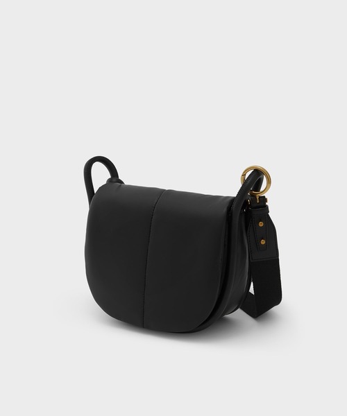 CHARLES & KEITH(チャールズ & キース)の「ルナ ノッティドハンドルショルダーバッグ / Luna Knotted Handle Shoulder Bag(ショルダーバッグ・レディース・ブラック/オリーブ/ブルー系その他4・M)」の14枚目の写真