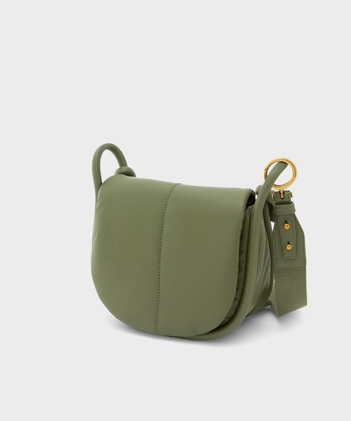 CHARLES & KEITH(チャールズ & キース)の「ルナ ノッティドハンドルショルダーバッグ / Luna Knotted Handle Shoulder Bag(ショルダーバッグ・レディース・ブラック/オリーブ/ブルー系その他4・M)」の7枚目の写真