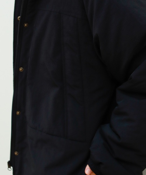 Birthday room（バースデイルーム）の「中綿ラグランミドル丈コート(撥水加工）（その他アウター・レディース・ホワイト/ブラック・FREE）」の15枚目の写真