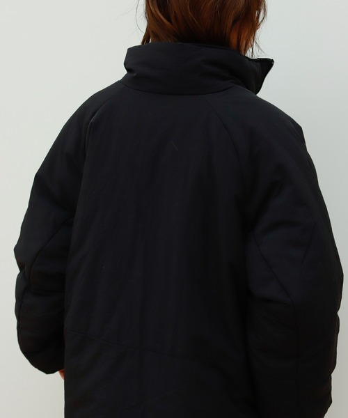 Birthday room（バースデイルーム）の「中綿ラグランミドル丈コート(撥水加工）（その他アウター・レディース・ホワイト/ブラック・FREE）」の11枚目の写真