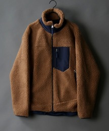 sheep boa Stand Jacket/シープボア スタンド ジャケット/ボア フリース ジャケット