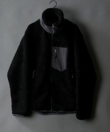 SITRY（シトリー）の「sheep boa Stand Jacket/シープボア スタンド ジャケット/ボア フリース ジャケット（ブルゾン）」
