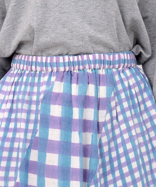 チチカカ(チチカカ)の「エコフレンドリーブロックプリントチェックスカート(スカート・レディース・その他1/その他2/その他3・FREE)」の16枚目の写真