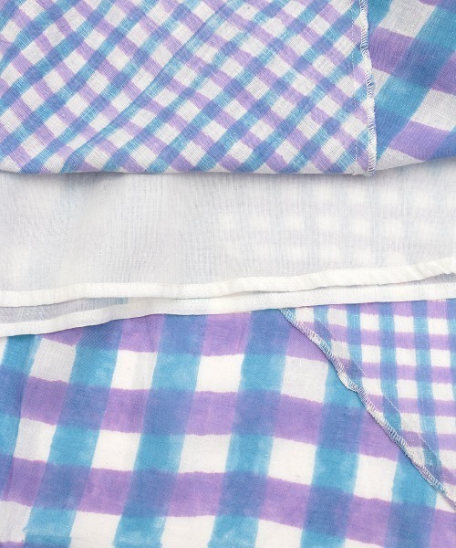 チチカカ(チチカカ)の「エコフレンドリーブロックプリントチェックスカート(スカート・レディース・その他1/その他2/その他3・FREE)」の5枚目の写真