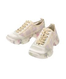 merry jenny | check floral sneaker(スニーカー)