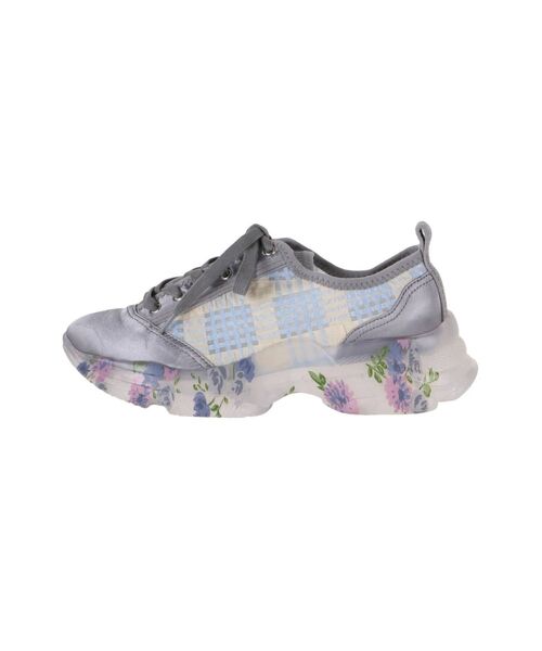 merry jenny（メリージェニー）の「check floral sneaker