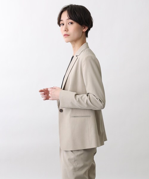 INDIVI（インディヴィ）の「◇【洗える】ナチュラル テーラード