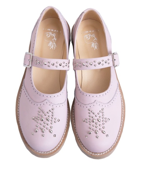 rurumu:(ルルムウ)の「rurumu:/ルルムウ/bind rune mary jane(ブーツ・レディース・ブラック/サックスブルー/ライトピンク・SMALL/MEDIUM/LARGE)」の1枚目の写真