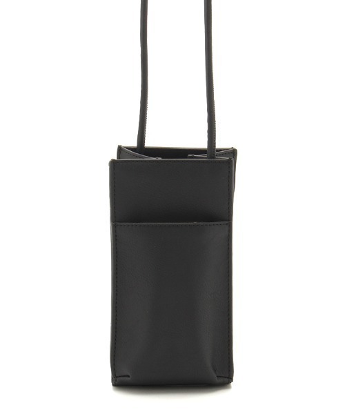 emmi(エミ)の「【emmi atelier】携帯ケース(ボディバッグ/ウエストポーチ・レディース・ホワイト/ライトブルー/ブラック・FREE)」の3枚目の写真