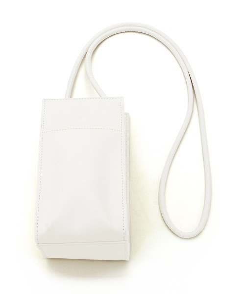 emmi(エミ)の「【emmi atelier】携帯ケース(ボディバッグ/ウエストポーチ・レディース・ホワイト/ライトブルー/ブラック・FREE)」の11枚目の写真