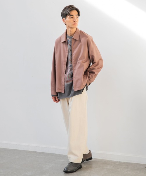 niko and...（ニコアンド）の「バンダナ切り替えプルオーバー（Tシャツ/カットソー・メンズ・ブルー/スモーク/チャコール・SMALL/MEDIUM/LARGE）」の21枚目の写真