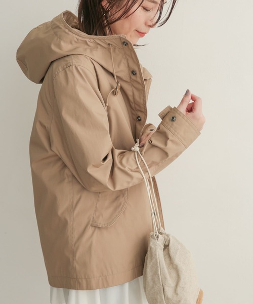 URBAN RESEARCH DOORS（アーバンリサーチドアーズ）の「ダウンライナーマウンテンパーカー（マウンテンパーカー・レディース・ベージュ/ネイビー/カーキ・1）」の7枚目の写真