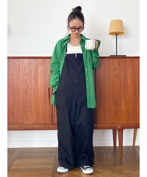 Ungrid（アングリッド）の「カラービックシャツ（シャツ/ブラウス・レディース・ピンク/イエロー/ブルー/グリーン・FREE）」の7枚目の写真