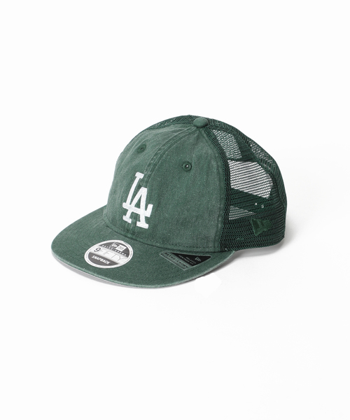 NEW ERA（ニューエラ）の「【NEW ERA / ニューエラ】別注 LA Dodgers Wash Mesh CAP（キャップ・メンズ・グレー/ブルー/グリーン・FREE）」の15枚目の写真