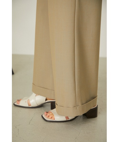 RIM.ARK(リムアーク)の「One side pocket PT(カーゴパンツ・レディース・マルチ/ベージュ・38/36)」の6枚目の写真