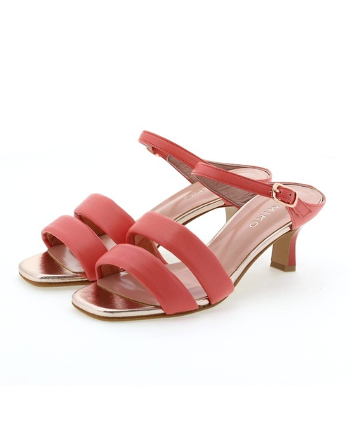 HIMIKO(ヒミコ)の「【Made in Japan】パデットサンダル/621209(サンダル・レディース・ブラック/ピンク/アイボリー・22.5cm/23.5cm/23.0cm/24.0cm/24.5cm/22.0cm)」の6枚目の写真