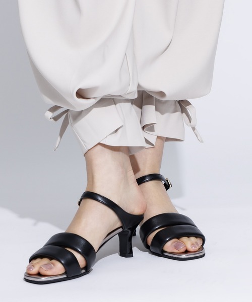 HIMIKO(ヒミコ)の「【Made in Japan】パデットサンダル/621209(サンダル・レディース・ブラック/ピンク/アイボリー・22.5cm/23.5cm/23.0cm/24.0cm/24.5cm/22.0cm)」の8枚目の写真