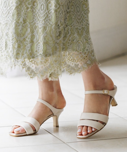 HIMIKO(ヒミコ)の「【Made in Japan】パデットサンダル/621209(サンダル・レディース・ブラック/ピンク/アイボリー・22.5cm/23.5cm/23.0cm/24.0cm/24.5cm/22.0cm)」の16枚目の写真