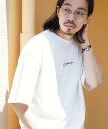 U.S. POLO ASSN. / ユーエスポロアッスン 別注 コラボ ビッグシルエット オーバーサイズ 半袖 Tシャツ