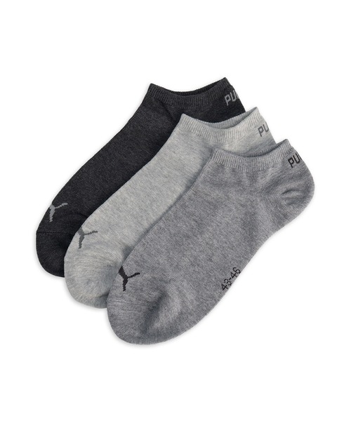 PUMA（プーマ）の「PUMA プーマ ユニセックス プーマ スニーカー ソックス 3足セット（ソックス/靴下・メンズ・ホワイト/ブラック/グレー/ホワイト系その他3・23.0cm/25.0cm/27.0cm）」の15枚目の写真