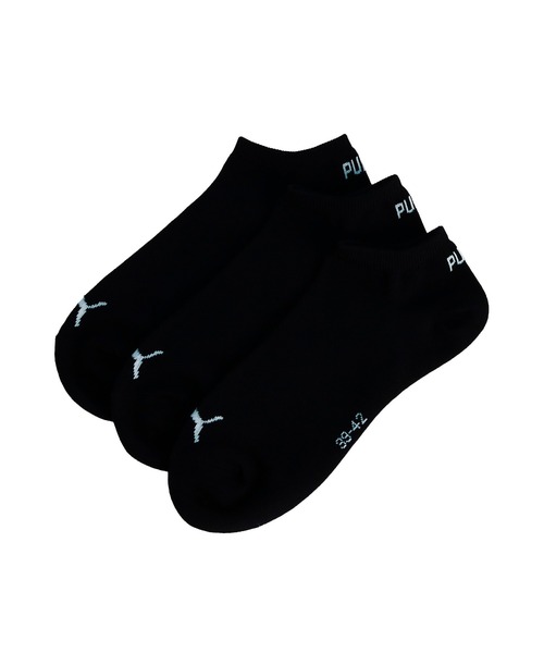 PUMA プーマ ユニセックス プーマ スニーカー ソックス 3足
