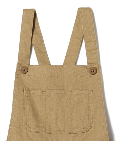 B:MING by BEAMS(ビーミングバイビームス)の「UNIVERSAL OVERALL × B:MING by BEAMS / 別注 サロペット(110~150cm)(サロペット/オーバーオール・キッズ・ベージュ/ブルー・150/110/130/140/120)」の13枚目の写真
