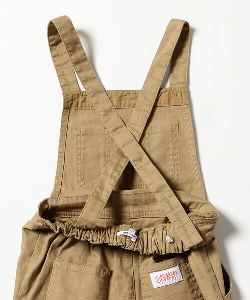 B:MING by BEAMS(ビーミングバイビームス)の「UNIVERSAL OVERALL × B:MING by BEAMS / 別注 サロペット(110~150cm)(サロペット/オーバーオール・キッズ・ベージュ/ブルー・150/110/130/140/120)」の17枚目の写真