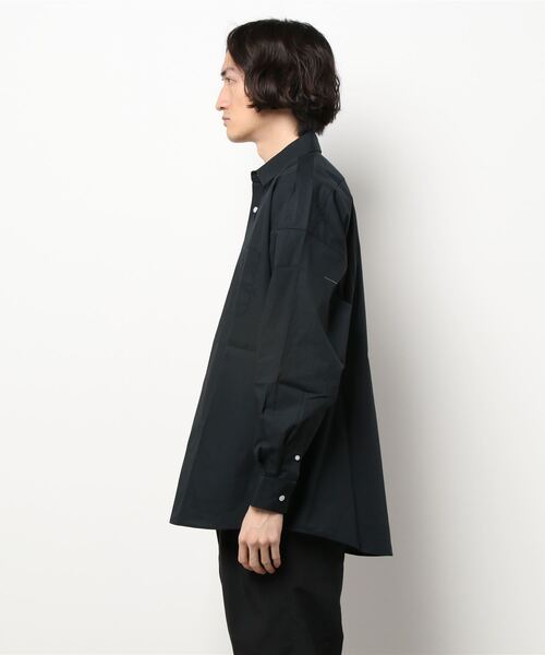 VIBGYOR（ヴィブジョー）の「VIBGYOR Select/ブロードビックレギュラーシャツ（シャツ/ブラウス・メンズ・ホワイト/ブラック/サックスブルー/グリーン/グレイッシュベージュ/ホワイト系その他/ブルー系その他/パープル系その他/イエロー系その他・MEDIUM/LARGE/X-LARGE）」の10枚目の写真