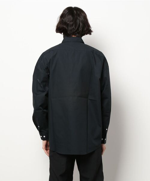 VIBGYOR（ヴィブジョー）の「VIBGYOR Select/ブロードビックレギュラーシャツ（シャツ/ブラウス・メンズ・ホワイト/ブラック/サックスブルー/グリーン/グレイッシュベージュ/ホワイト系その他/ブルー系その他/パープル系その他/イエロー系その他・MEDIUM/LARGE/X-LARGE）」の11枚目の写真