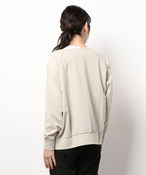 sm2rhythm(サマンサモスモスリズム)の「ラグランスリーブカーディガン(カーディガン/ボレロ・レディース・ブラック/グリーン/ベージュ・フリ-)」の5枚目の写真