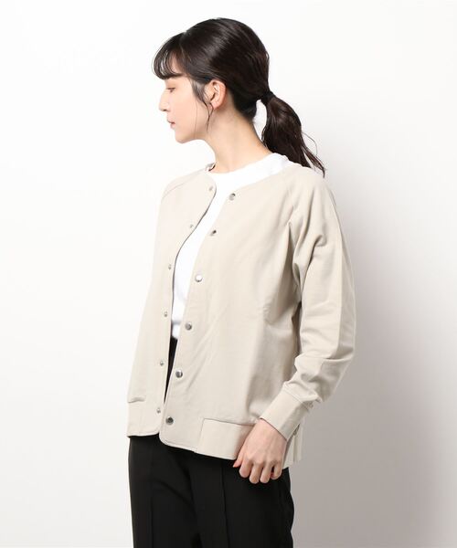 sm2rhythm(サマンサモスモスリズム)の「ラグランスリーブカーディガン(カーディガン/ボレロ・レディース・ブラック/グリーン/ベージュ・フリ-)」の6枚目の写真