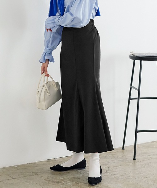 170％伸びるストレッチマーメイドスカート（スカート）｜KOBE LETTUCE
