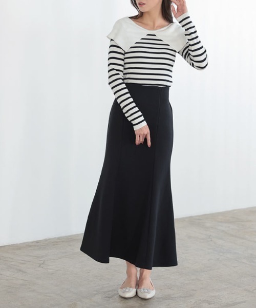 170％伸びるストレッチマーメイドスカート（スカート）｜KOBE LETTUCE
