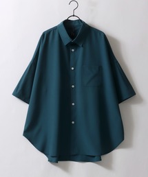SITRY | Oversize Drop shoulder Stretch shirt/オーバーサイズ ドロップショルダー ストレッチ シャツ(シャツ/ブラウス)