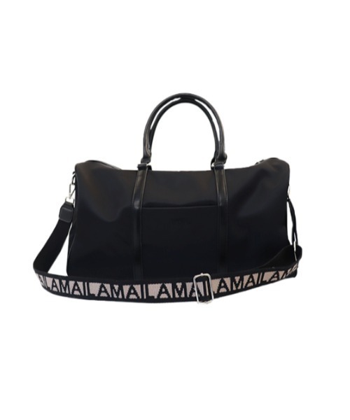 AMAIL(アマイル)の「Nylon useful big bag(ボストンバッグ・レディース・ブラック・FREE)」の8枚目の写真