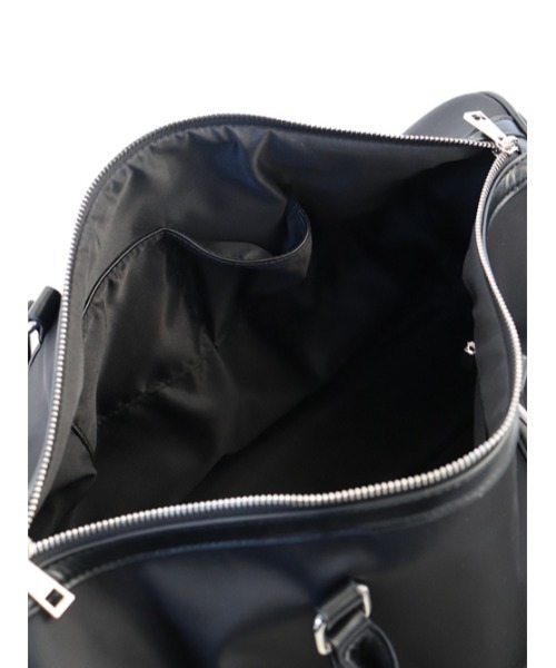 AMAIL(アマイル)の「Nylon useful big bag(ボストンバッグ・レディース・ブラック・FREE)」の10枚目の写真