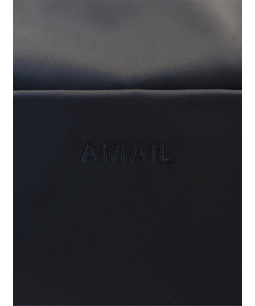 AMAIL(アマイル)の「Nylon useful big bag(ボストンバッグ・レディース・ブラック・FREE)」の12枚目の写真