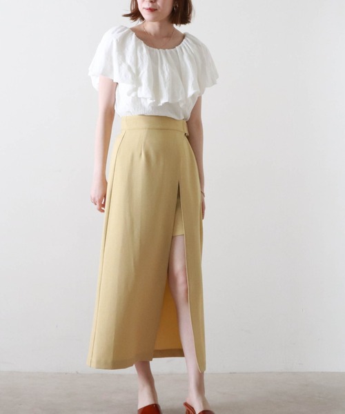 Cheek（チーク）の「バルーンオフショルブラウス（シャツ/ブラウス・レディース・ブラック/オフホワイト/ピンク・MEDIUM）」の14枚目の写真